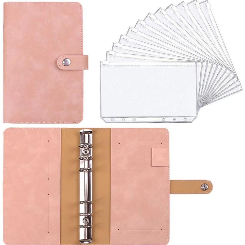 

Diskon Cod A6/A7/A5 6-Hole Transparent Hand Book Bags / Japanese Hand Account Book Loose-Leaf Storage Bag Zipper Bag Accessories Yy