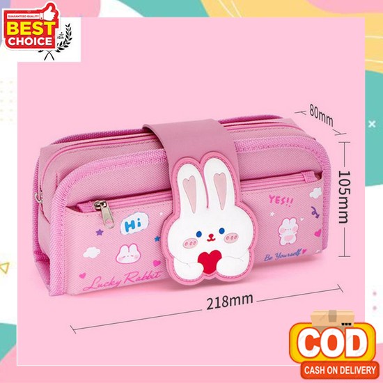 

Pencil Tempat Pensil Anak Aesthetic Transparan Serbaguna Kotak Tepak Pensil Murah Perempuan Karakter Pencil Case Bts Laki Laki Kain Tempat Pensil Besar Lucu Kereta Tempat Pensil Kotak Pensil Model Smiggle Lookalike Yome Premium - Lucky Rabbit