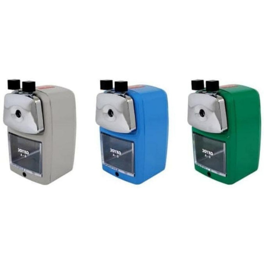 

Rautan Pensil / Serutan / Sharpener Putar Giling Meja Joyko A-5