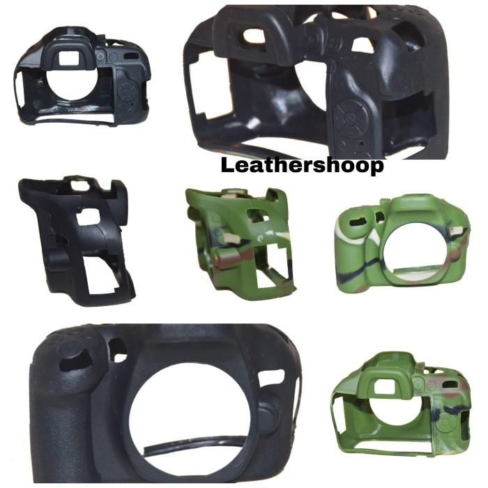 TERLARIS COVER NIKON D5200 D5100 RUBBER CASE KARET PELINDUNG BODY