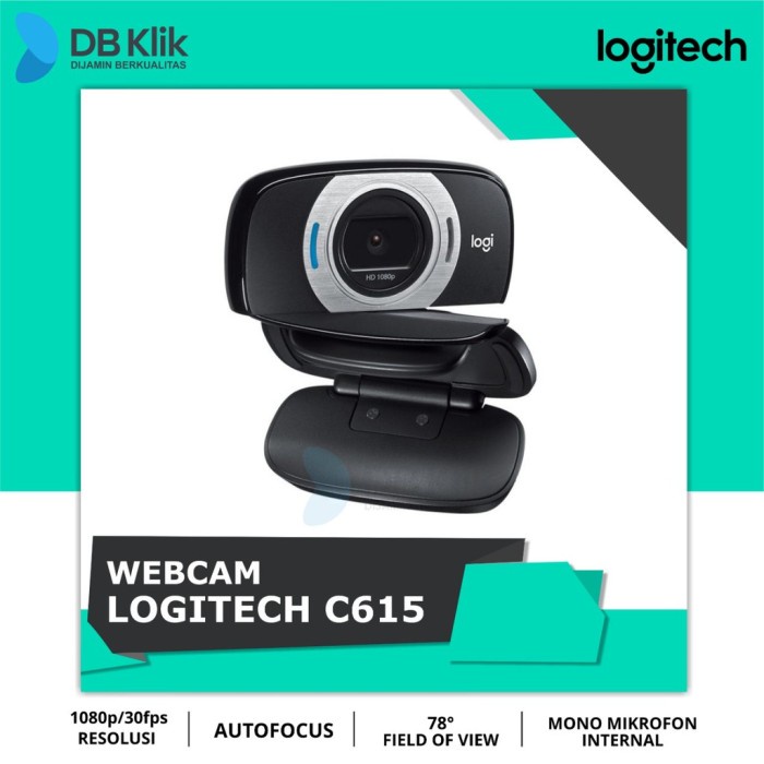 Best Seller Webcam Logitech C615 Hd - Web Cam Logitech C 615
