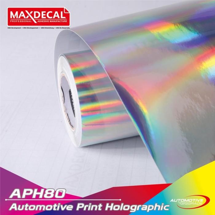 

Sticker Stiker Hologram Aph80 Maxdecal 127 Cm Original