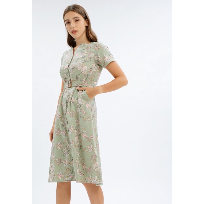 Maiya Dress Sage Green