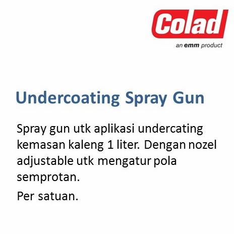 Undercoating Spray Gun With Adjustable Nozzle Colad
