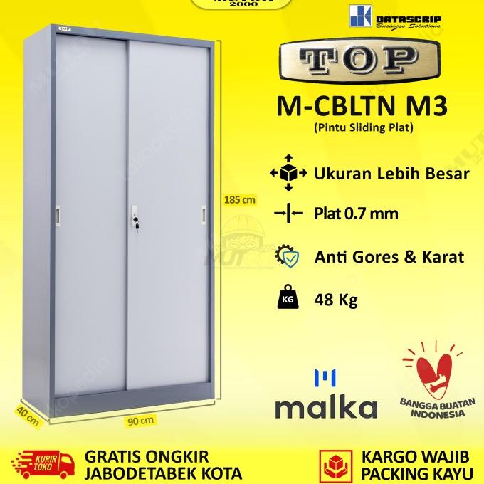 

Terbaik Top Cbltn M3 By Datascrip Lemari Arsip Besi Pintu Sliding Plat Terbaik