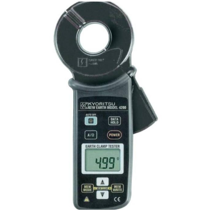 Kyoritsu 4200 Digital Clamp Earth Tester Digital Earth Clamp Grounding