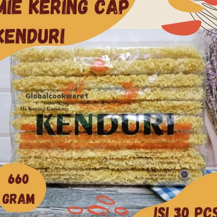 

Kirim Sekarang MIE KERING CAP KENDURI ISI 30 PCS ENAK KENYAL Sale