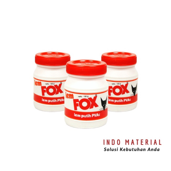 

SXSG9449 9.9 BRANDS FESTIVAL Lem Fox PVAc Botol 150 gr | Lem Putih Serba Guna Terbaik