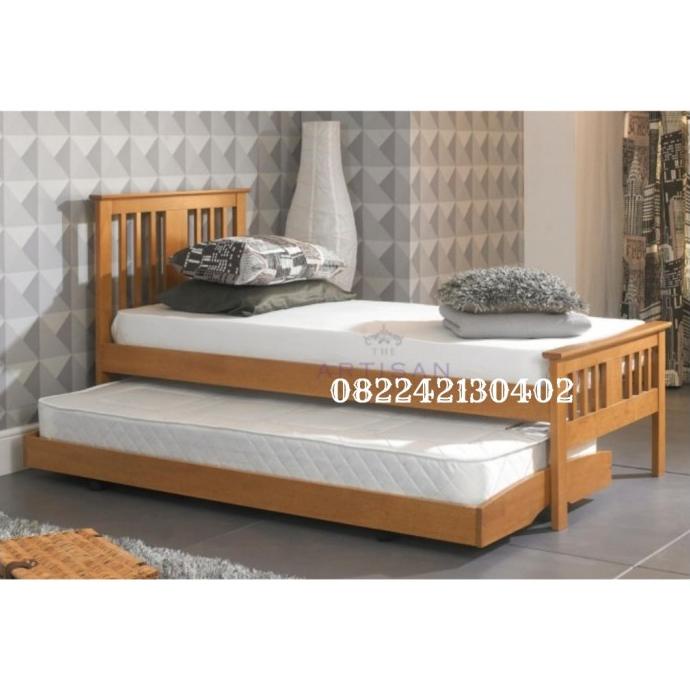 Promo Tempat Tidur Sorong Jati , Dipan Sorong Kayu Jati , Dipan Susun Jati Bestq