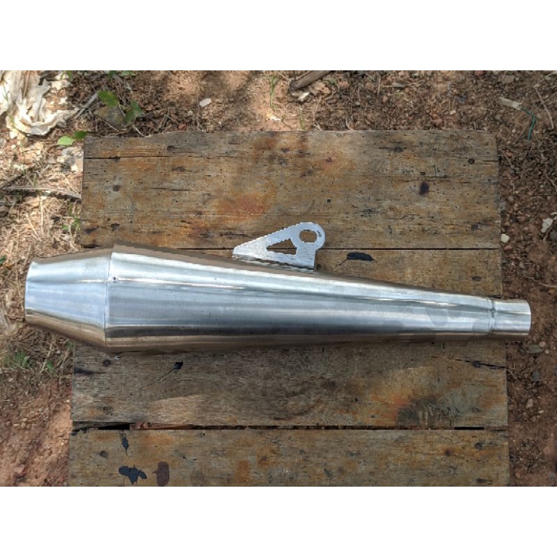 Slincer Knalpot Japstyle/Custom bahan Stainlis slenser knalpot motor japstel motor custom motor cast