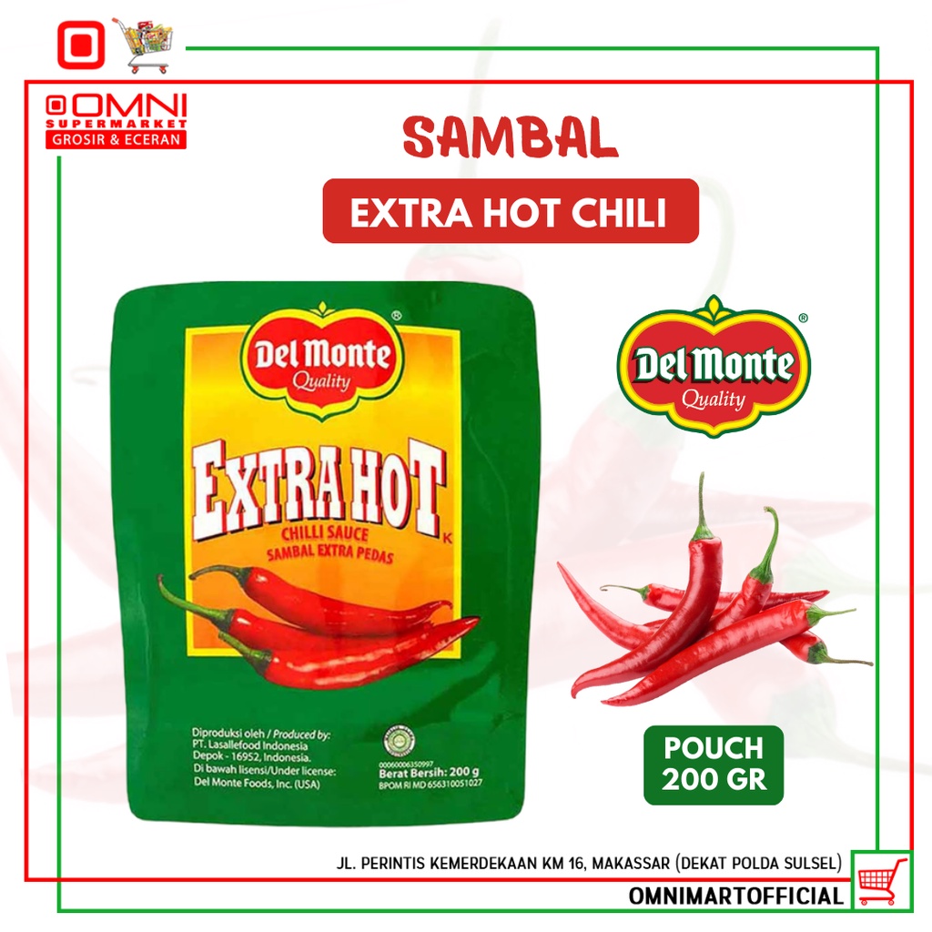 

Delmonte E/Hot Chili Pouch 200 Gr