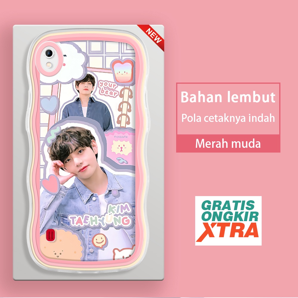 Mulia Samsung A10 A30 A30s A31 A32 A20 A20S A21S A22 A23 5G  Casing Ponsel  Korea Kim Tae Hyung BTS 