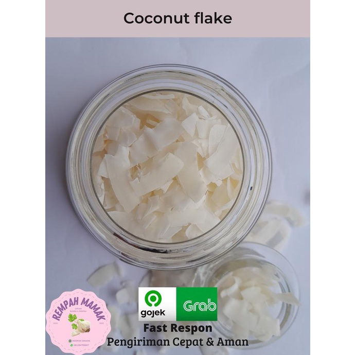 

Coconut Flake 500gram / Kelapa Serut Kering