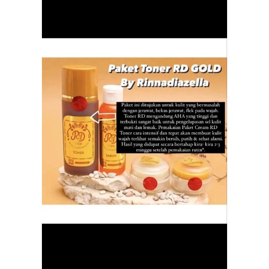 RD GOLD SKINCARE (RD KEMASAN LAMA)