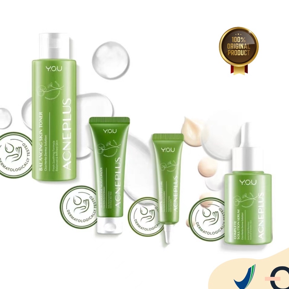 Produk Keren [BPOM & ORI] YOU Acne Plus Treatment with Niacinamide + 4D Centella Rapid Acne Removal 
