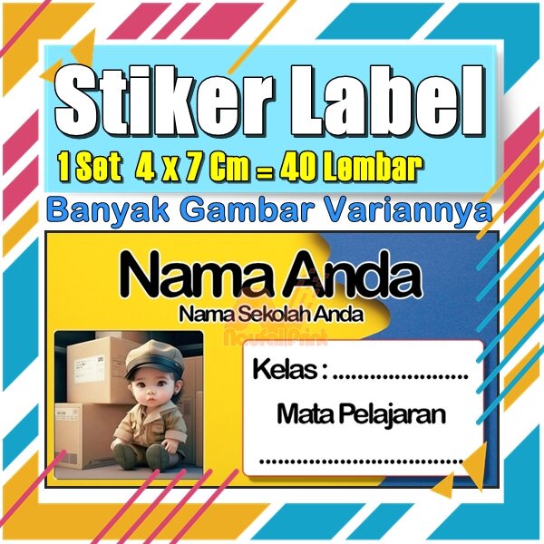 

Stiker Label Nama Buku Pelajaran Anak Karakter Hewan Lucu Cute Murah Sticker Kecil Banyak 20 Lembar Anime Vol-2