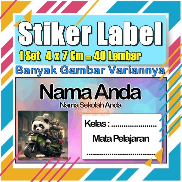 

Stiker Label Nama Buku Pelajaran Anak Karakter Hewan Lucu Cute Murah Sticker Kecil Banyak 20 Lembar Anime Vol-123