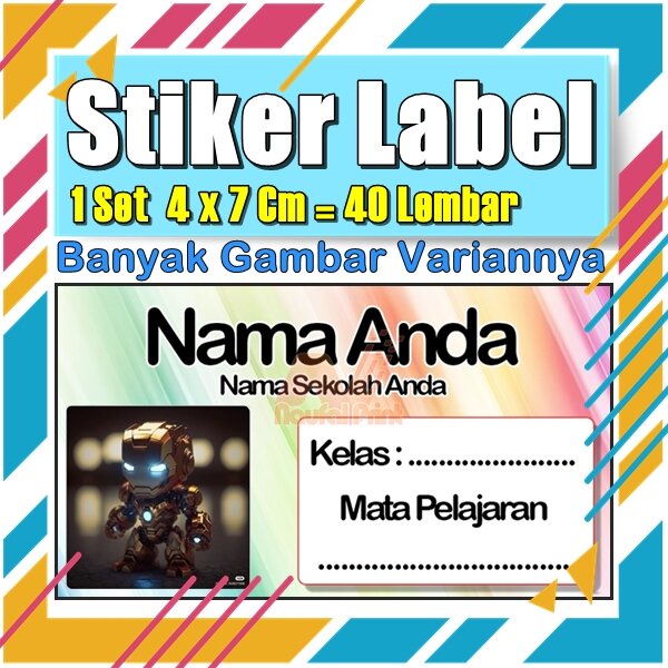 

Stiker Label Nama Buku Pelajaran Anak Karakter Hewan Lucu Cute Murah Sticker Kecil Banyak 20 Lembar Anime Vol-473