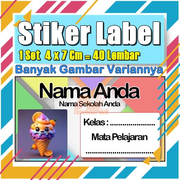 

Stiker Label Nama Buku Pelajaran Anak Karakter Hewan Lucu Cute Murah Sticker Kecil Banyak 20 Lembar Anime Vol-529