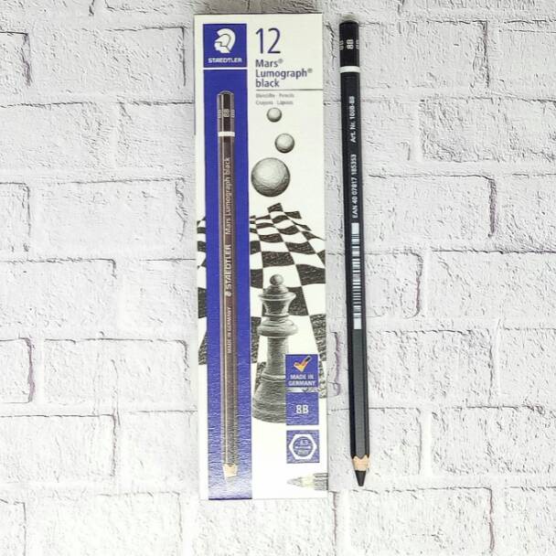 

WDLD9668 TERMURAH Pensil : 8B Staedtler EE Black