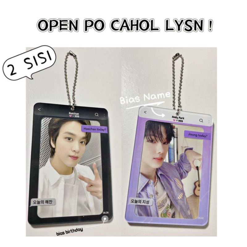 CAHOL LYSN PHOTOCARD HOLDER 2 SISI