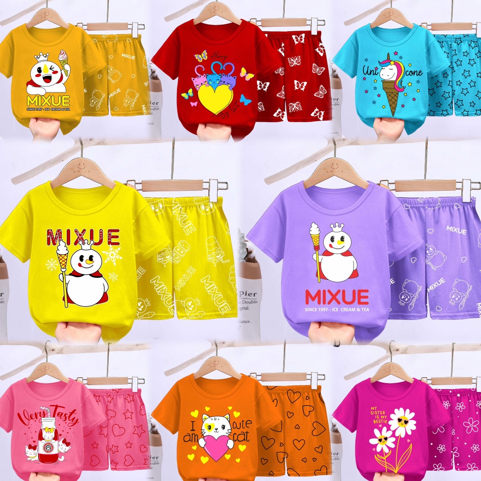 idi7I2u VALMELO SETELAN ANAK CEWEK/BAJU BAYI PEREMPUAN/BAJU ANAK PEREMPUAN/SET BAJU ANAK CEWEK /SETE
