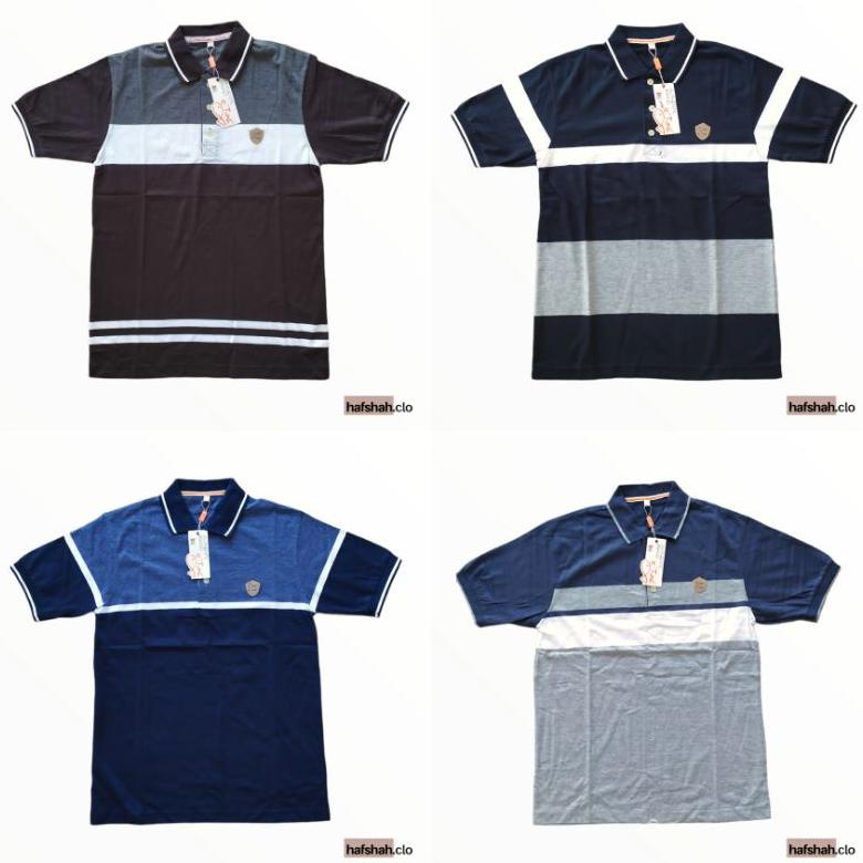 DNA491 Kaos Kerah Ie Tuna [L, XL, XXL] *