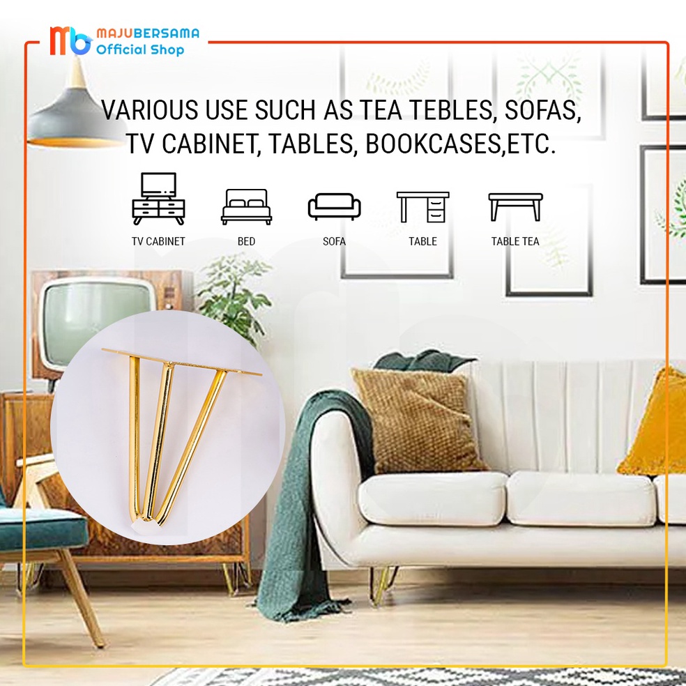 RECOMENDED. Kaki Sofa Tusuk / Kaki Sofa Model Paper Clip / Kaki Besi