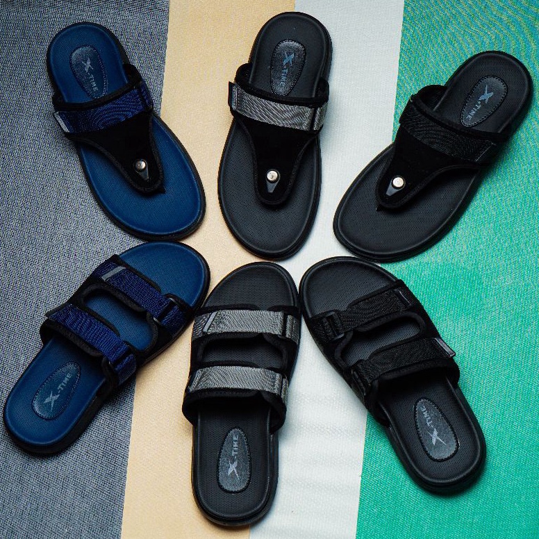 COD?? Xtime Sandal Pria Casual ALASKA series original sandal Bestseller ♪ヽ