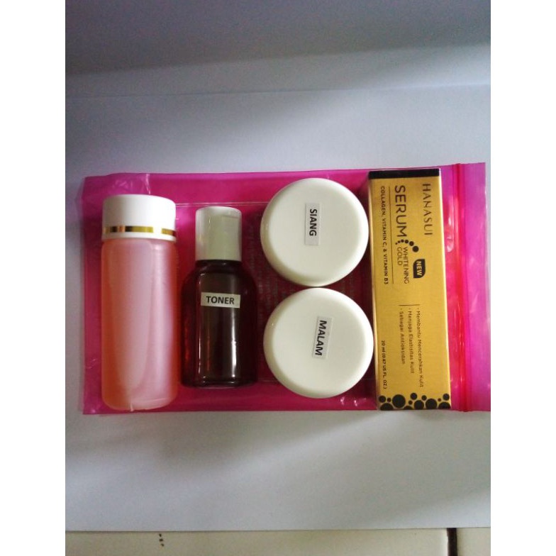 COD?? PAKET HN ORIGINAL + SERUM GOLD HANASUI pyjbt