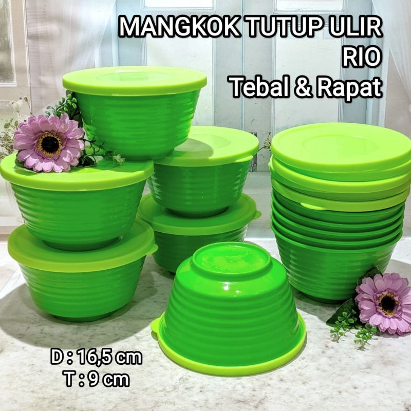 MANGKOK TUTUP PLASTIK/LUSIN