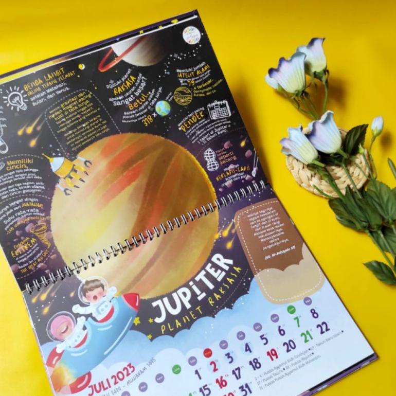 

Promo Kalender Anak Islami Tema Luar Angkasa / Kalender Bertualang Ke Luar Angkasa / Kalender Hijriah Masehi / Kalender Puasa