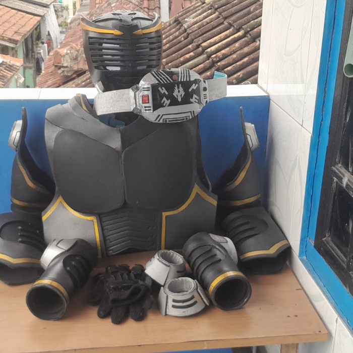 Promo Kostum Cosplay Kamen Rider Ryuga