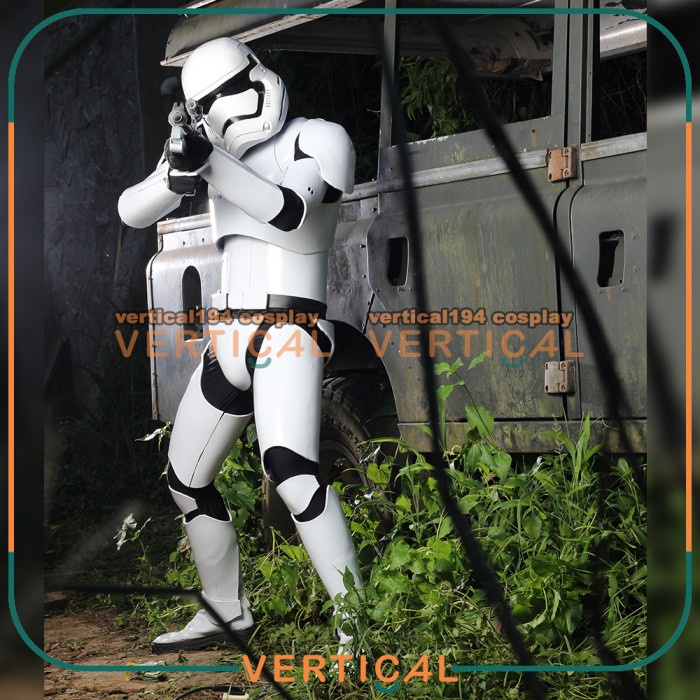 Ready Storm Trooper Costume First Order Star Wars Cosplay Kostum Full Set