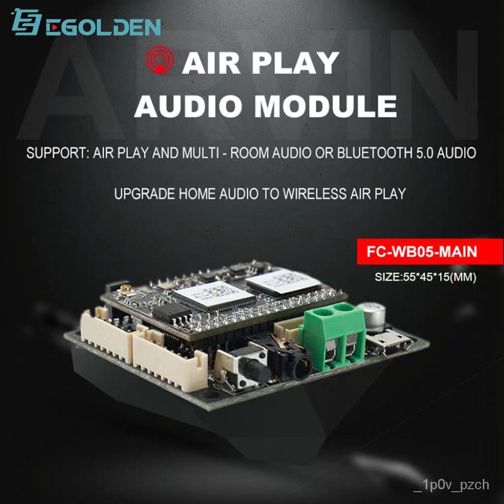 ✅&WB05 WiFi and Bluetooth 5.0 Audio Receive Bluetooth Module I2S Analog Output ESS9023 Output Board 