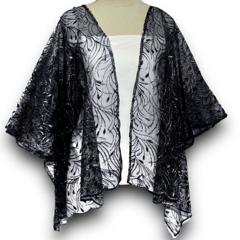 CodeMm3M7 HARGA PROMO/BRUKAT CAPE TILE/OUTER KEBAYA BRUKAT/KEBAYA CAPE KILAU TULLE/OUTER KEBAYA KOND