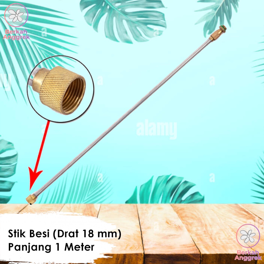 Stik Sprayer Elektrik Panjang 1 Meter Bahan Kuningan