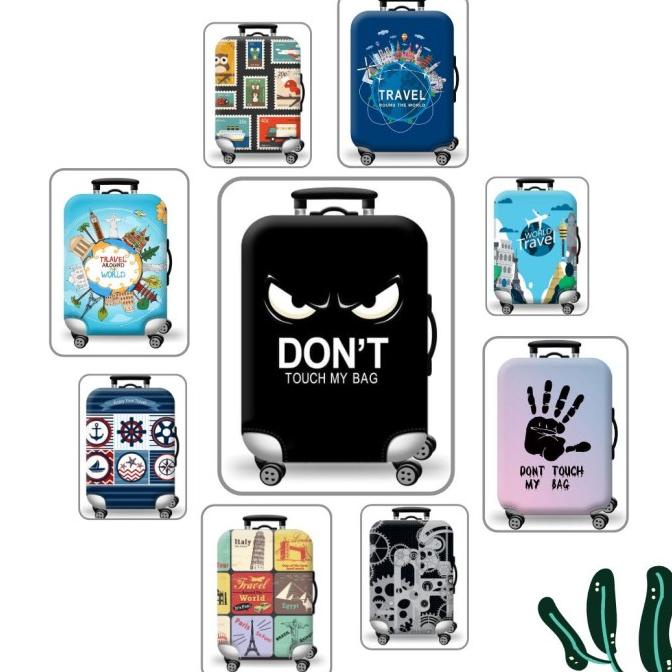 Sarung Cover Koper Pelindung Elastis / Luggage Cover Waterproof