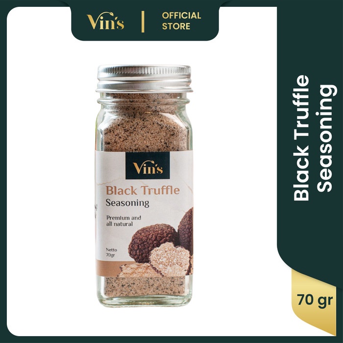 

Terlaris Premium Black Truffle Seasoning Vins / Bumbu Tabur Truffle