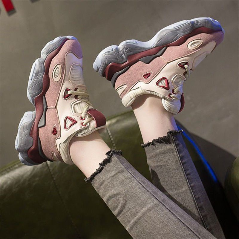 Daddy shoes women 2023 thin section super soft single net women's shoes sports shoes women's summer 