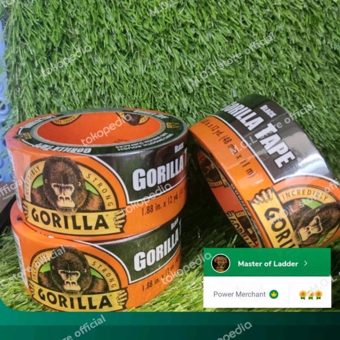 

Lakban Gorilla Tape Outdoor 3x lebih kuat dari Lakban Biasa 100% USA