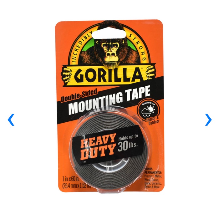 

BRG BARU Doble tape Gorilla max beban 13,6 kg