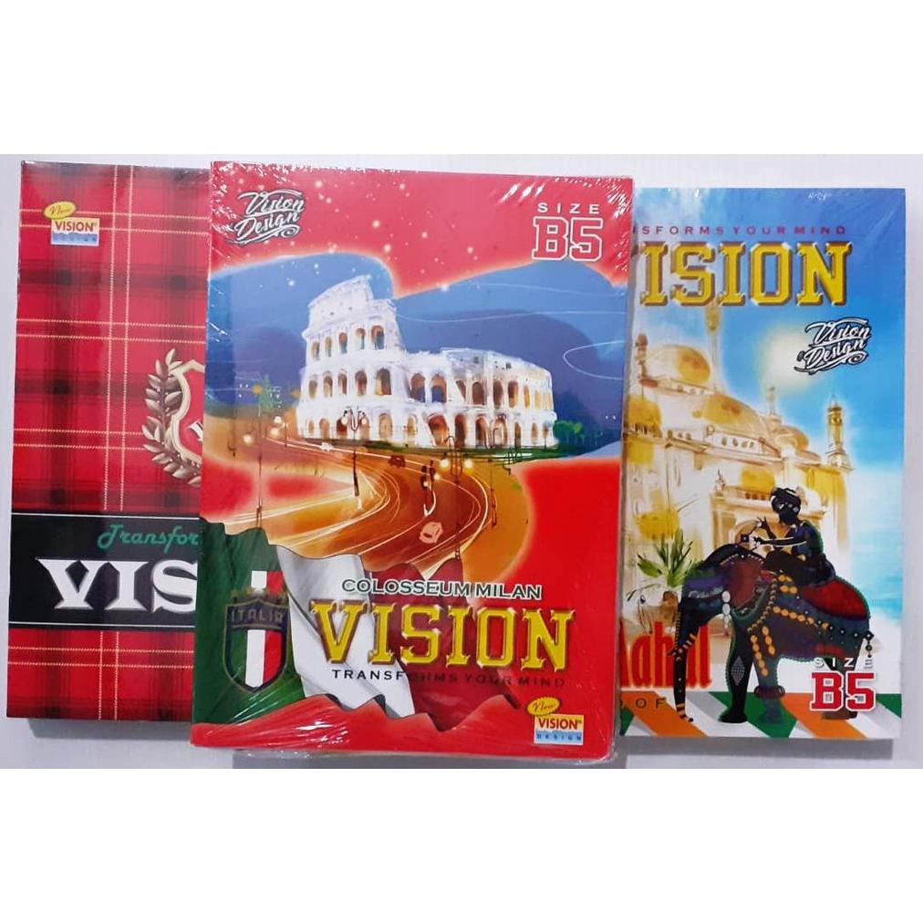 

8.8 Big Sale Buku Tulis Big Boss Vission 42 Lembar 1 Pack 6 Buku Grosir !!