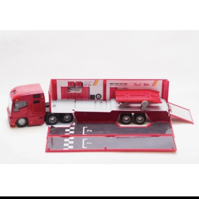 DISKON SPESIAL BURAGO SHELL HAULER V-POWER LIMITED EDITION MAINAN TRUCK ANAK HAULER TERMURAH