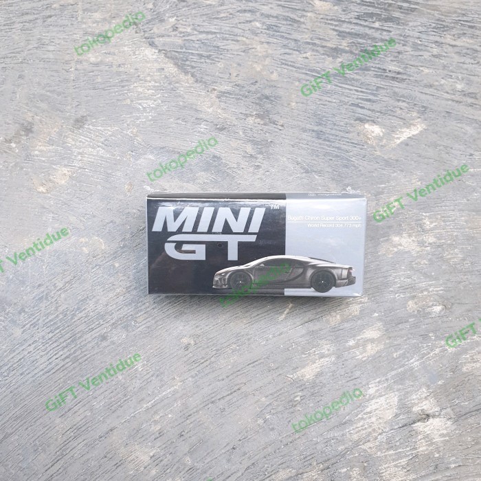 DISKON SPESIAL MINI GT MINIGT MGT 409 BUGATTI CHIRON SUPER SPORT 300+ WORLD RECORD TERBARU
