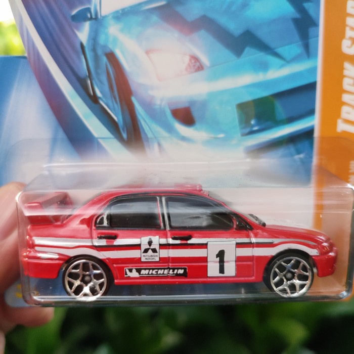 HOT SALE HOT WHEELS MITSUBISHI LANCER EVOLUTION VII TRACK STARS AKTA TERBARU