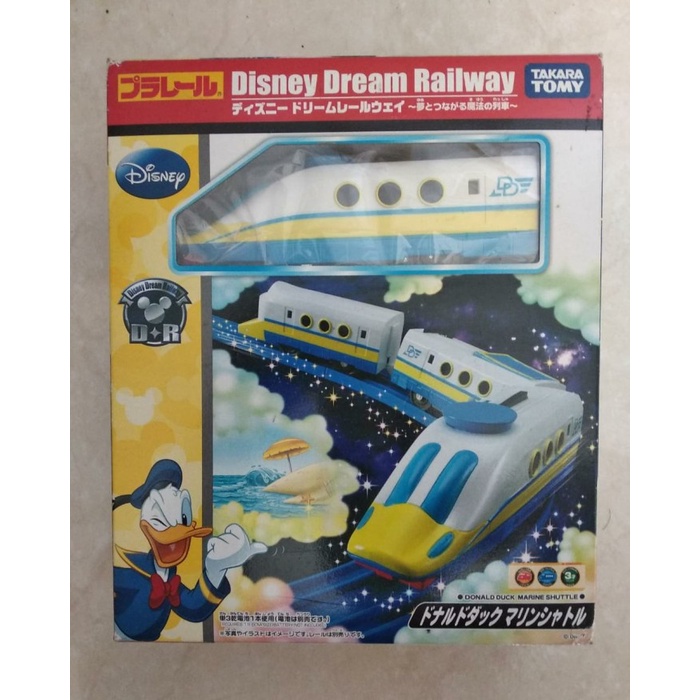 DISKON SPESIAL TAKARA TOMY PLARAIL DISNEY DREAM RAILWAY DONALD DUCK TERLARIS