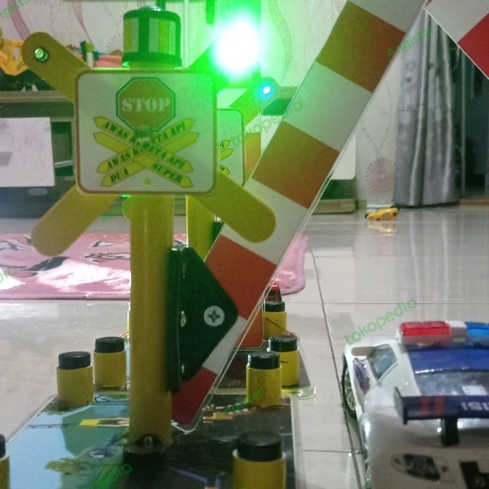 HOT SALE MINIATUR PALANG PINTU KERETA API INDONESIA - PALANG PINTU MINIATUR TERLARIS