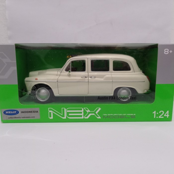 PROMO HDW DIECAST MOBIL AUSTIN FX4 LONDON TAXI WELLY 1:24 MINIATUR KLASIK TERBARU