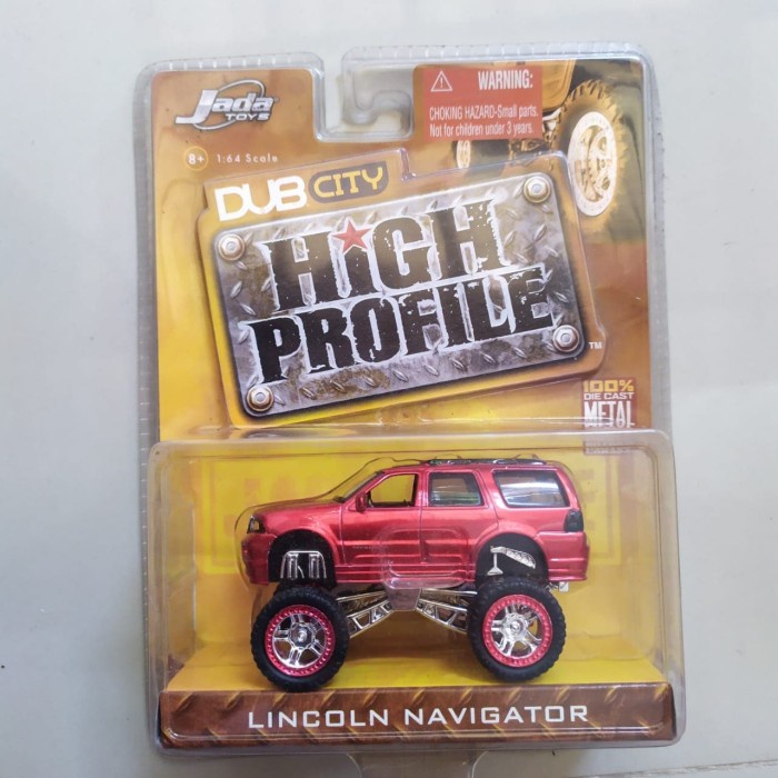 MUST HAVE DIECAST JADA TOYS LINCOLN NAVIGATOR HIGH PROFILE TERMURAH